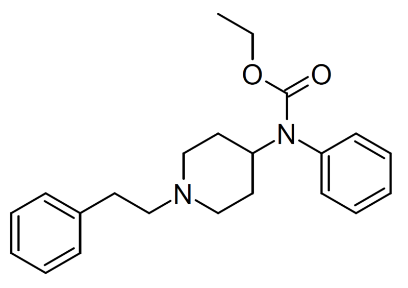 File:Fentanyl-carbamate structure.png