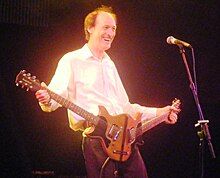 Otway performing in the Cabaret Tent at the 2010 Glastonbury Festival