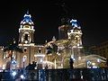 Cathedral of Lima facing the Plaza de Armas