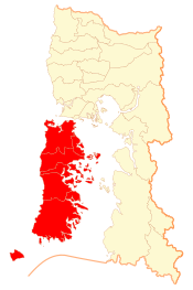 Location in the Los Lagos Region