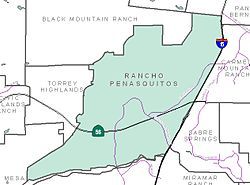 Rancho Peñasquitos and neighborhood boundaries