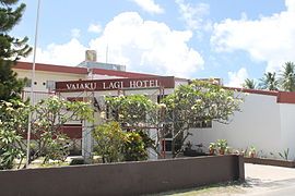 the Funafuti Lagoon Hotel in Funafuti, Tuvalu