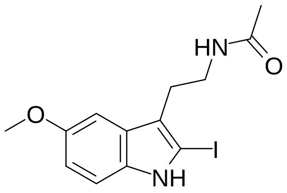 File:2-iodomelatonin.svg