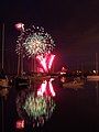 Image 1A Victoria Day fireworks display from Ontario Place (from Canadian royal symbols)