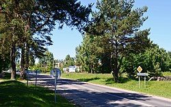 Entrance to Avižieniai