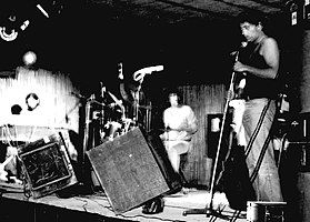 Area performs in Castelmassa (Rovigo), Italy, 1978