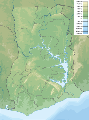 List of fossiliferous stratigraphic units in Ghana is located in Ghana