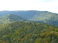 Hohe Derst (eastern Wasgau): view from the Stäffelsberg