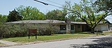 A custom post WWII home designed by Hugman-Silber Architects located in Kenedy, TX