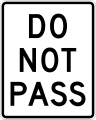 Do not pass