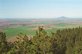 view of Farmington, WA and Steptoe Butte