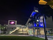 Night view of the Hialeah campus.