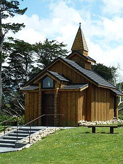 Photograph of Stave Church.