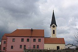 Olešnice Castle and Church of Saint Wenceslaus