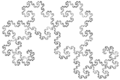 Boundary of the Dragon curve