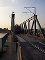 Train on the bridge, September 2006