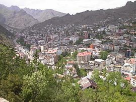 View of Gümüşhane