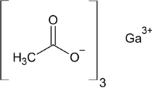 Gallium acetate