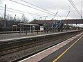 Southbound view from Platform 4, outside the main station building.