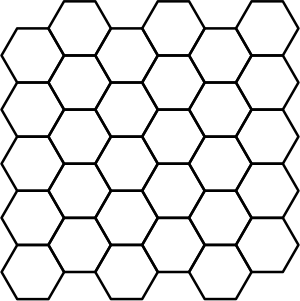 File:Hexagonal tiling.svg