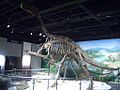 Something labelled "Iguanodon", but clearly isn't, at Hong Kong Science Museum