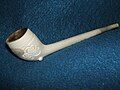 Knockcroghery clay pipe