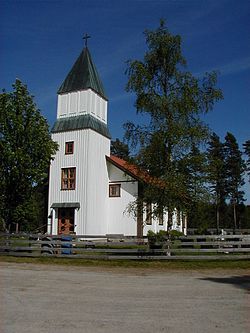 View of the village church