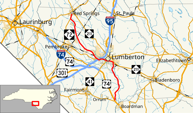 File:NC 72 map.svg