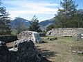 Castle Schiedberg ruins, looking north