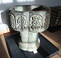 Baptismal font from Starrkärr Church, Västergötland