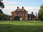 Tetworth Hall at End of Lane from Dove Road to Tetworth Hall