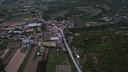 Air view of the village