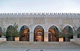 King Hussein Mosque, entrance