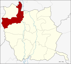 District location in Phichit province