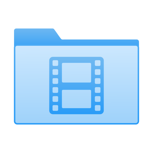 File:Antu folder-videos.svg