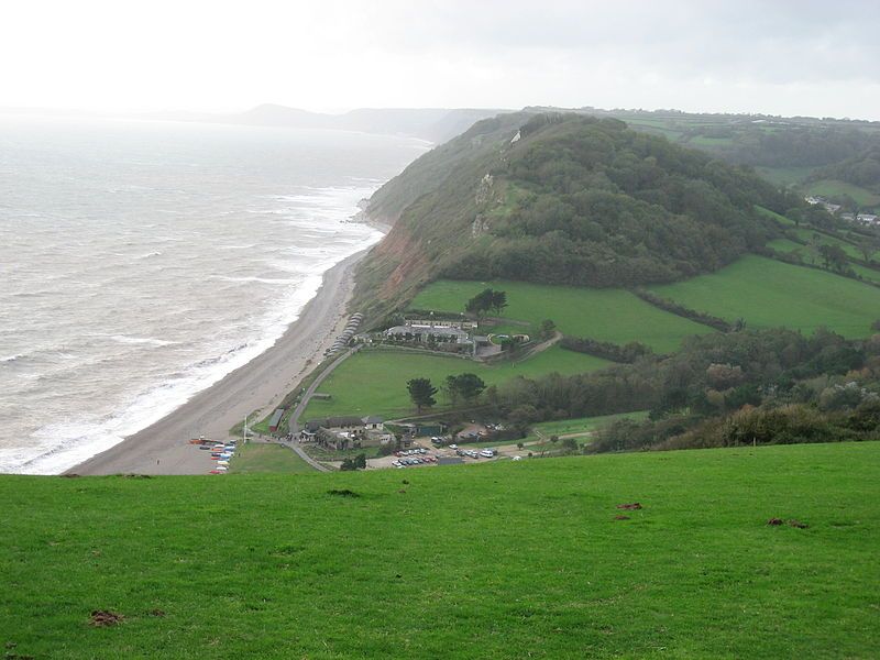 File:BranscombeMouthFromEastCliff.jpg