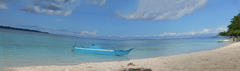 Panoramic view of Canigao from the east side