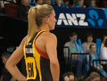 11 July 2010; Casey Williams playing for Waikato Bay of Plenty Magic against Adelaide Thunderbirds in the 2010 ANZ Championship grand final.