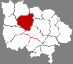 Pu County in Linfen