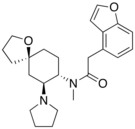 Chemical structure of Enadoline.