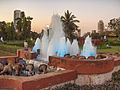 Fountains in Hanging Gardens of Mumbai