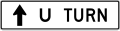 R3-26a U turn (straight arrow) (used at jug handles)