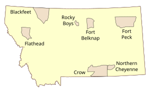 Montana Indian Reservations