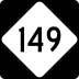 North Carolina Highway 149 marker