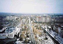 Pripyat in winter