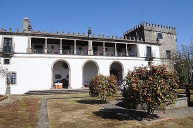 Azevedo Tower-House, in Braga (13th century). Nowadays, like many manors, is a rural-tourism guest house.