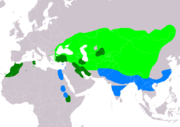 Map of range