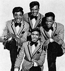 The Intruders in 1968 (clockwise from bottom): Sam "Little Sonny" Brown, Phil Terry, Eugene "Bird" Daughtry, and Robert "Big Sonny" Edwards.