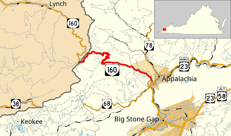 File:VA 160 map.svg