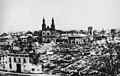 Wieluń town center after German Luftwaffe bombing on 1 September 1939